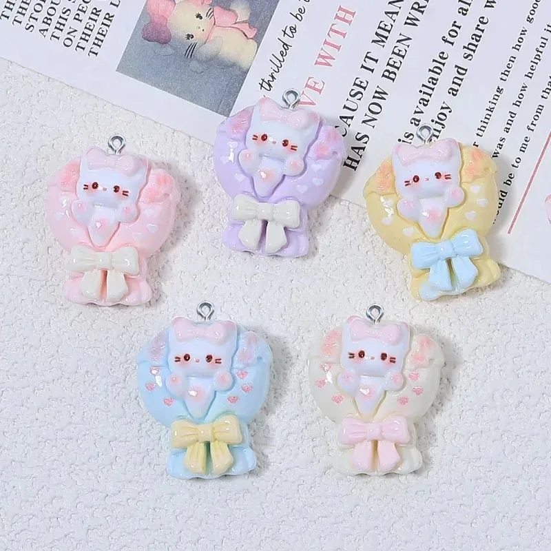 Resin Crafts Diy - 10 pièces, breloques en résine en
