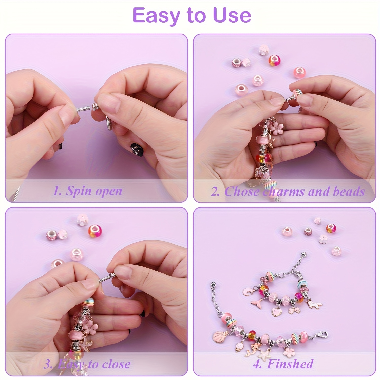 Kit de perlage 68 pièces avec  - Resin Crafts Diy avis et prix