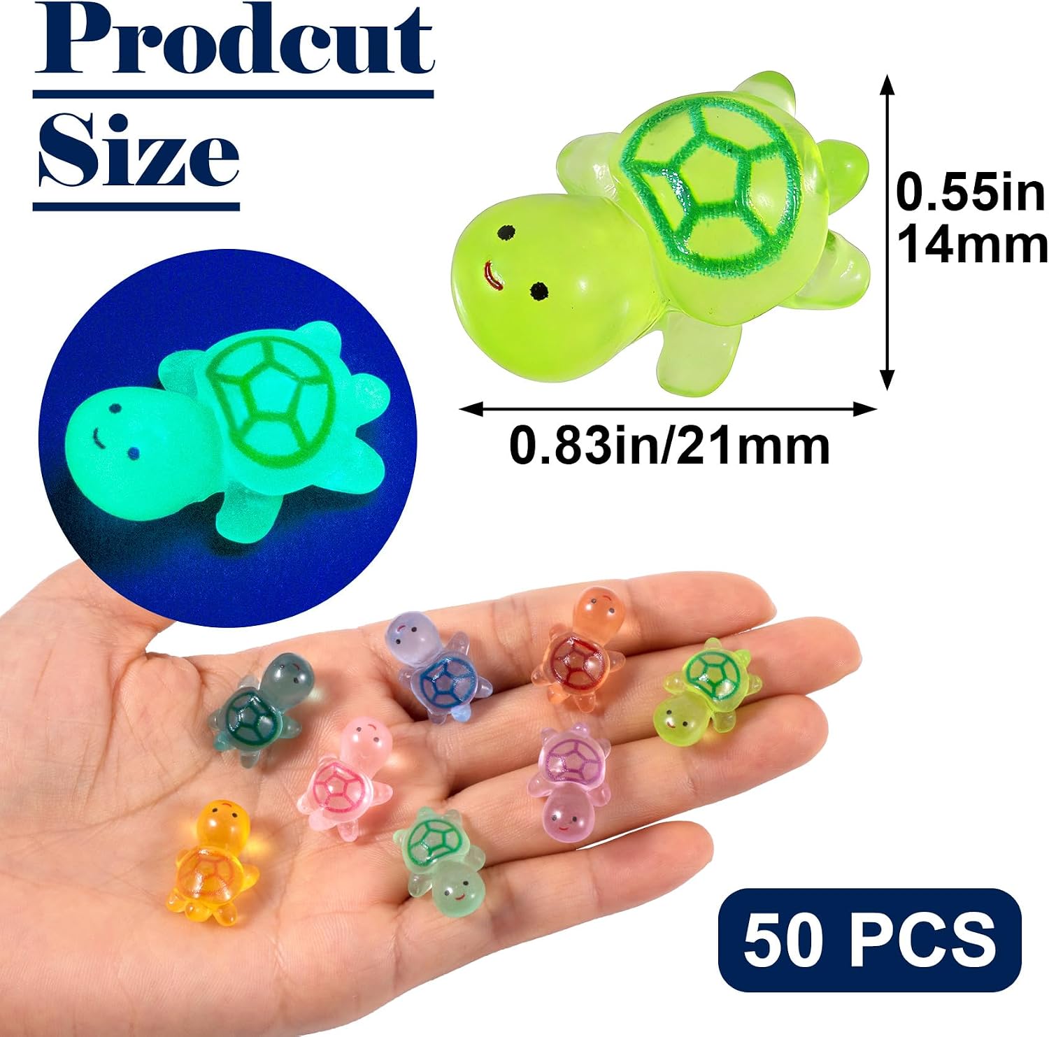 50 Pièces de Figurines de Tort - Resin Crafts Diy avis et prix