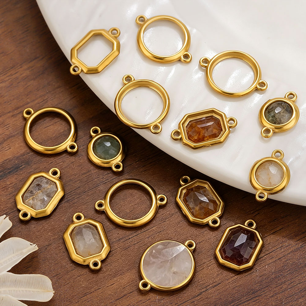 10 pièces de breloques circula - Bezels Set Pendant avis et prix