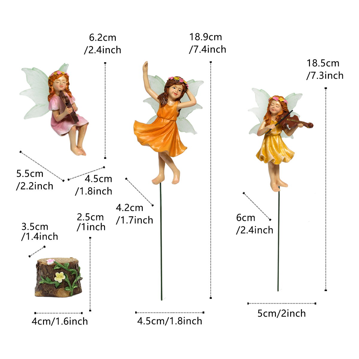 3 pièces/jouer la musique fée  - Resin Craft Ideas avis et prix