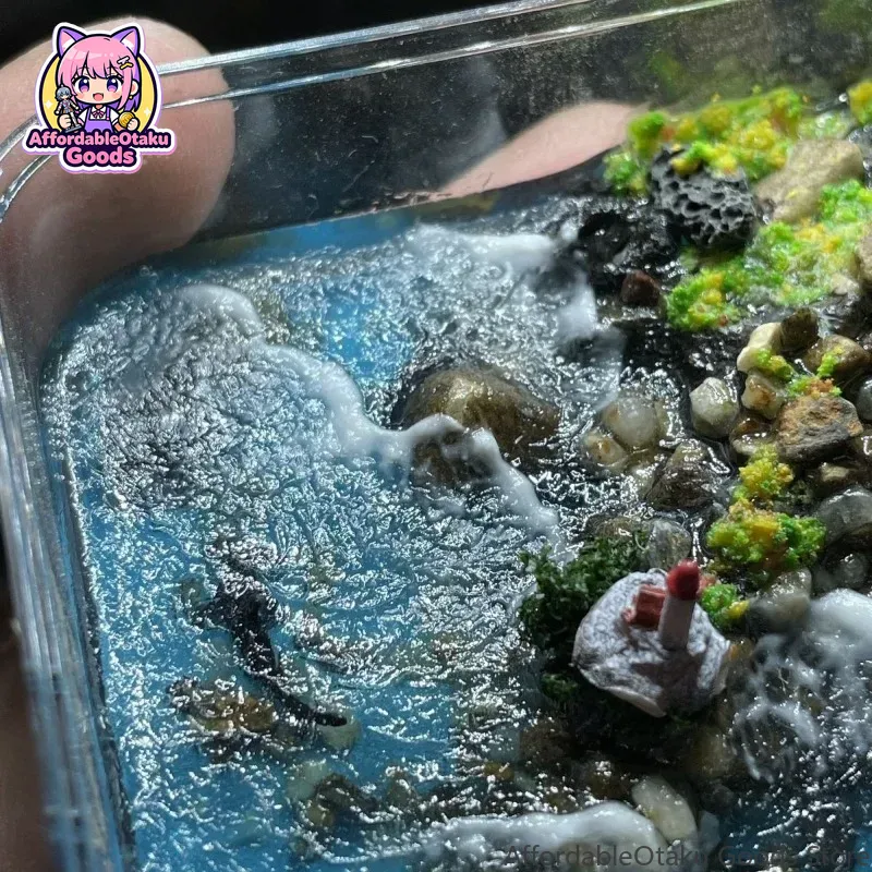 Scène de phare et de poissons, - Resin Crafts Diy avis et prix