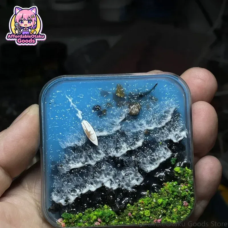 Scène de phare et de poissons, - Resin Crafts Diy avis et prix